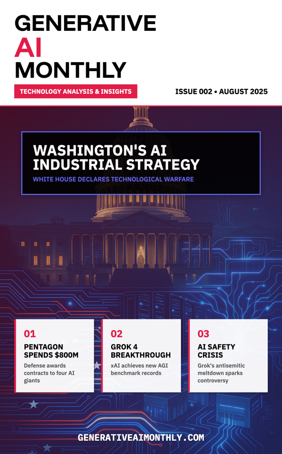 Generative AI Monthly Kindle book cover